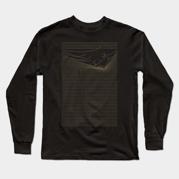 The Raven - Edgar Allan Poe Long Sleeve T-Shirt by vo_maria